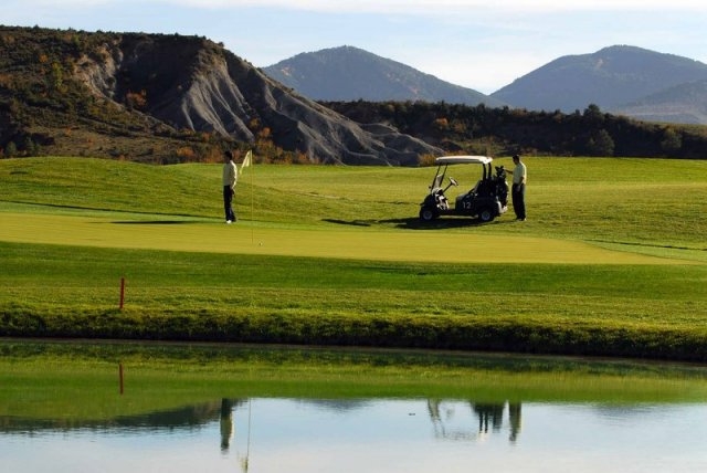 Exclusive golf course 